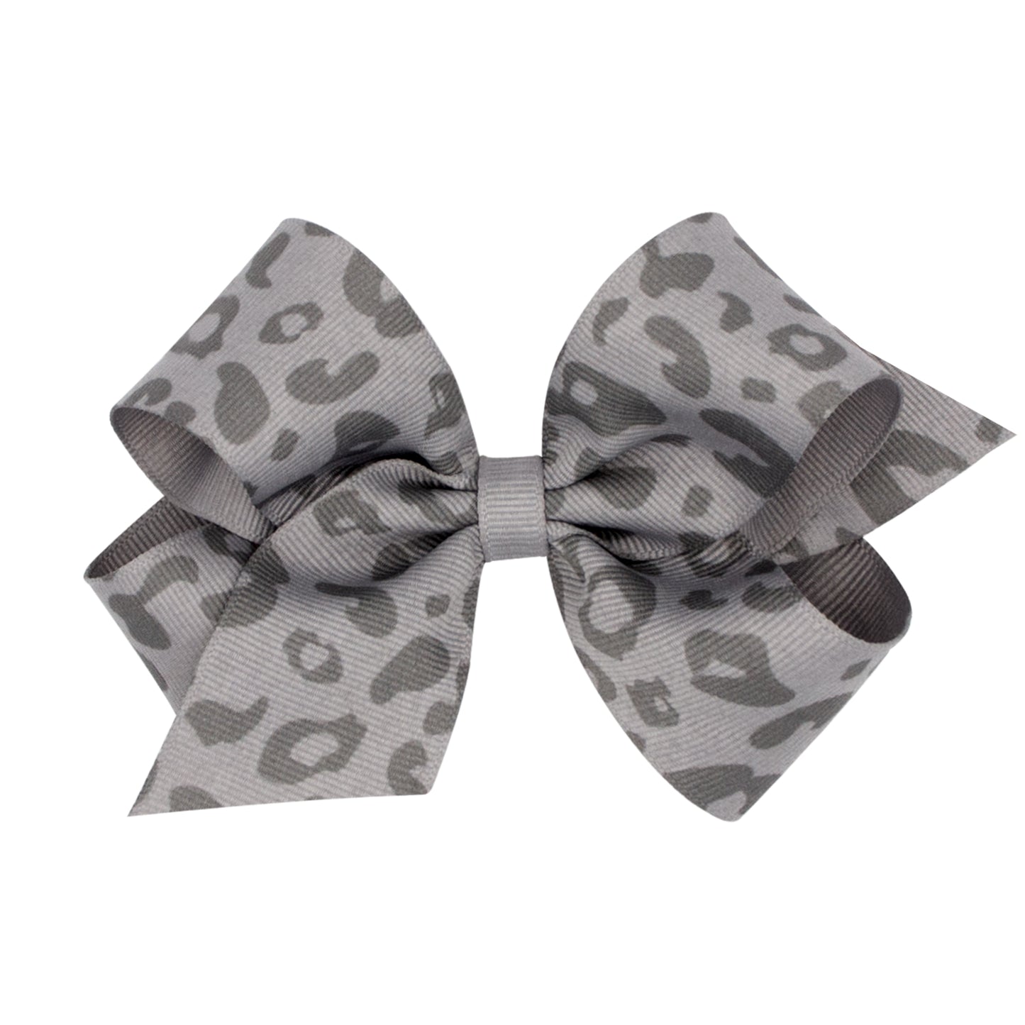Medium Leopard Print Grosgrain Bow