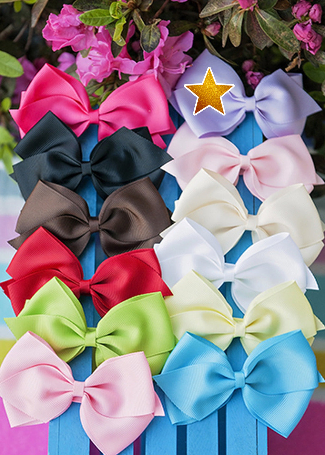 Solid Classic Boutique Hair Bow
