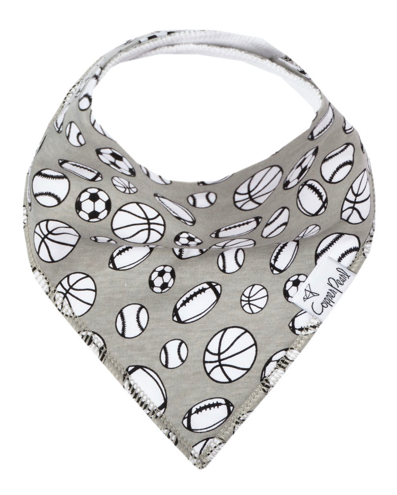 Copper Pearl Single Bandana Bibs - Varsity