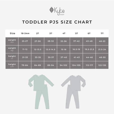 Kyte Baby Printed Short Sleeve Toddler Pajama Set - Buzz