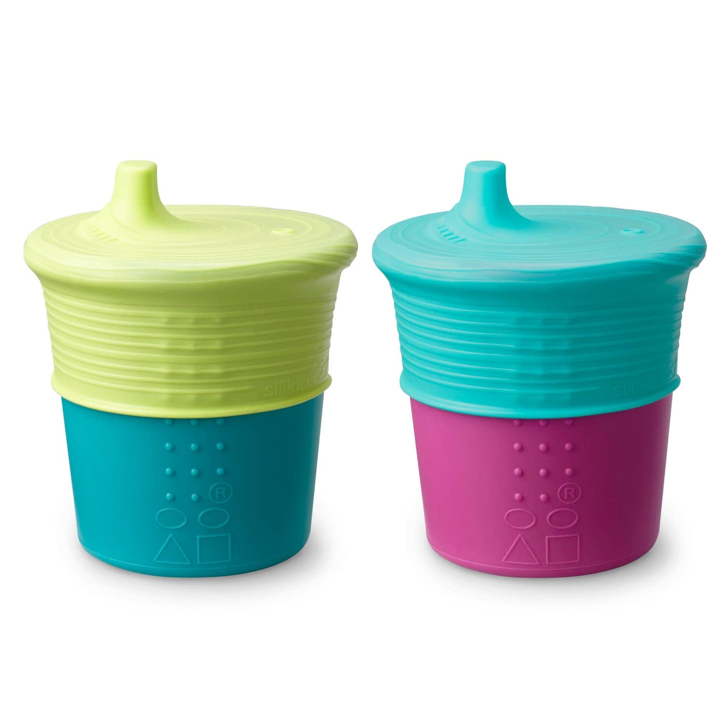 GOSILI Stretchy Silicone Sippy Spout with 8oz Cup