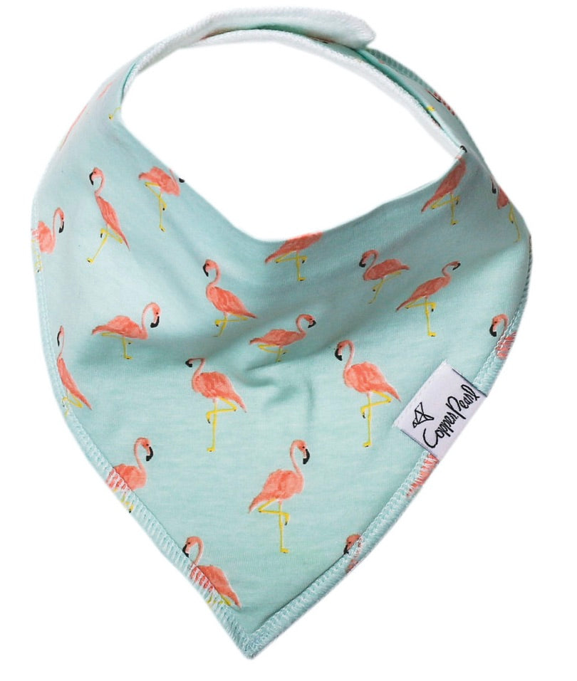 Copper Pearl Single Bandana Bibs - Leilani