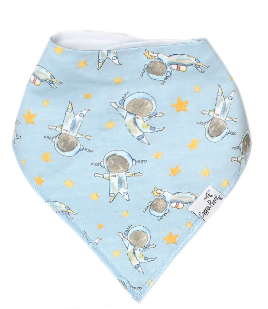 Copper Pearl Single Bandana Bibs - Neil