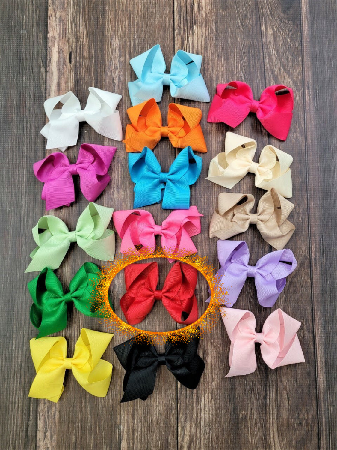 Solid Looped Knot Boutique Hair Bow