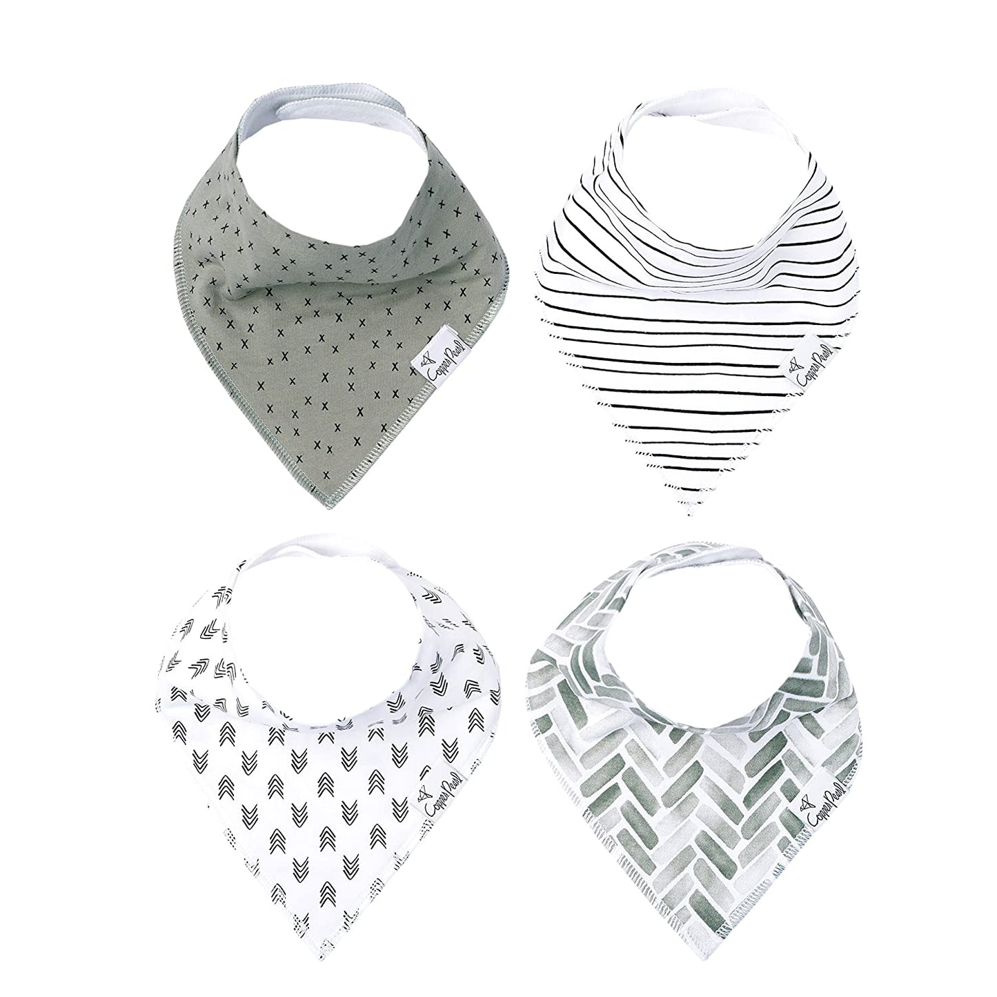 Copper Pearl Single Bandana Bibs - Alta