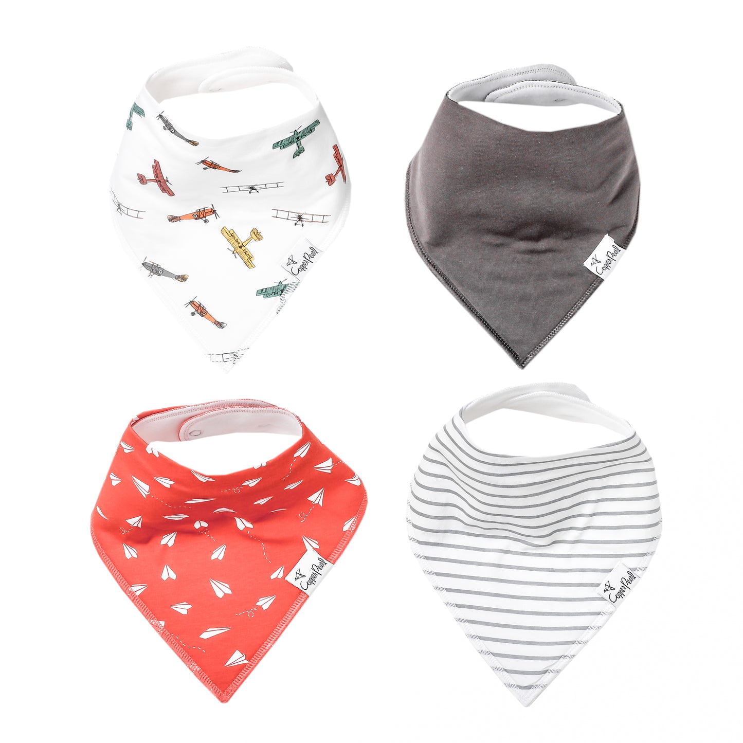 Copper Pearl Single Bandana Bibs - Ace
