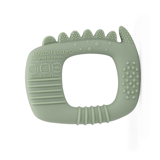 Alligator Silicone Teether - Loulou Lollipop
