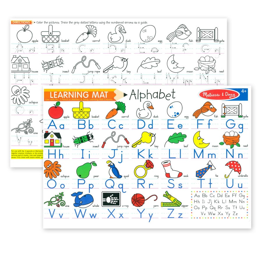 Alphabet Learning Mat - Melissa & Doug