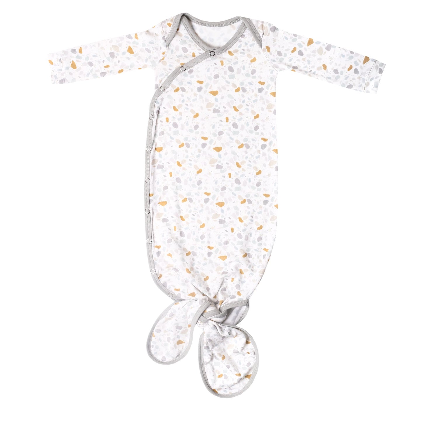 Copper Pearl Knotted Gown - Arlo