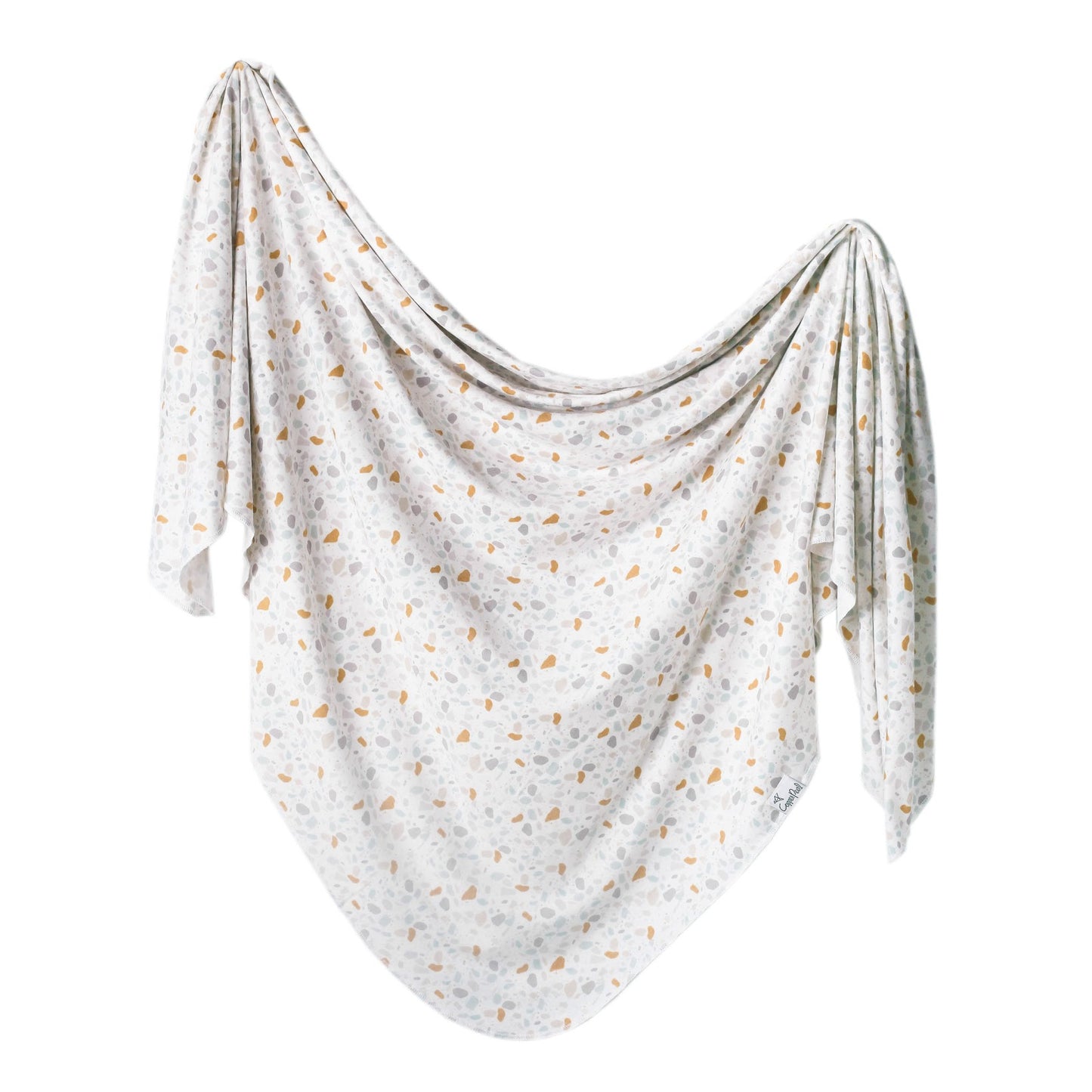 Copper Pearl Knit Swaddle Blanket - Arlo