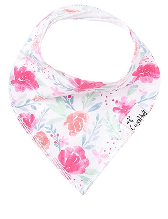 Copper Pearl Single Bandana Bibs - June