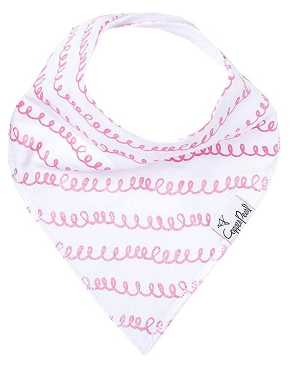 Copper Pearl Single Bandana Bibs - Lola