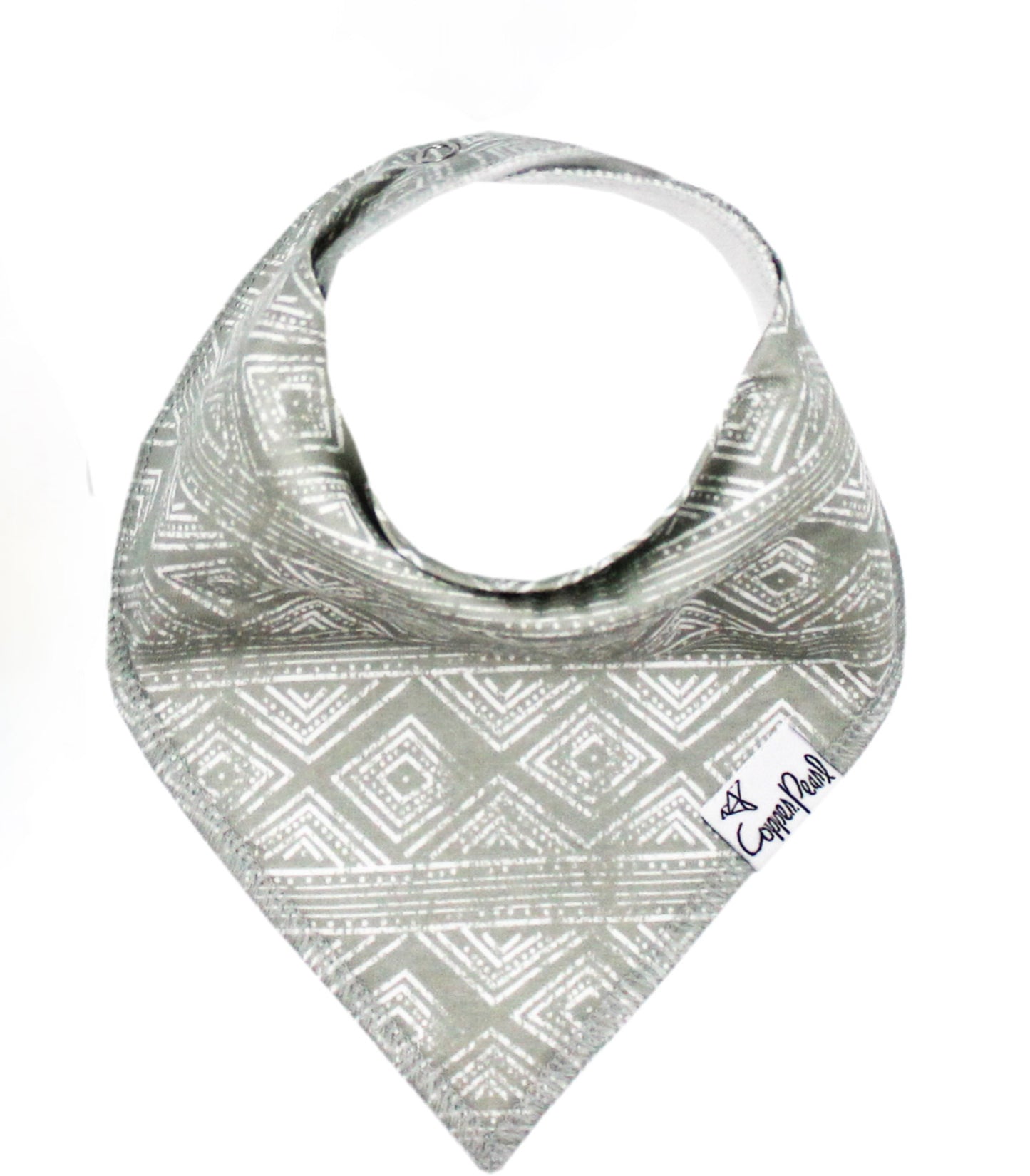 Copper Pearl Single Bandana Bibs - Jude