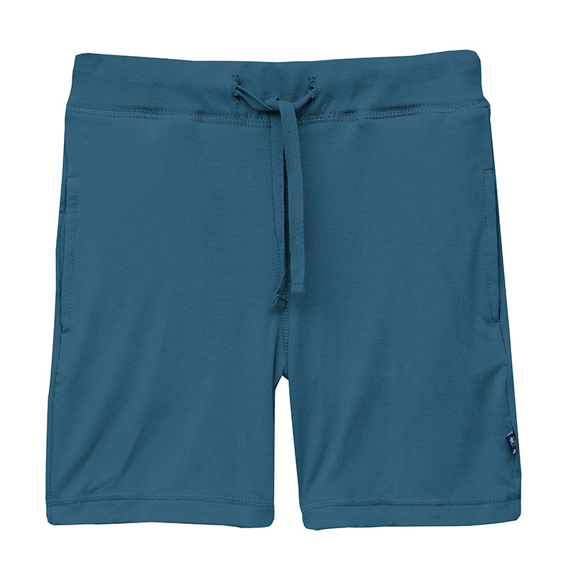Lightweight Drawstring Shorts in Twilight