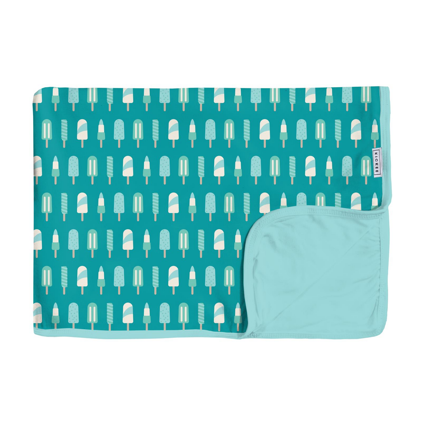 Print Toddler Blanket in Neptune Popsicles