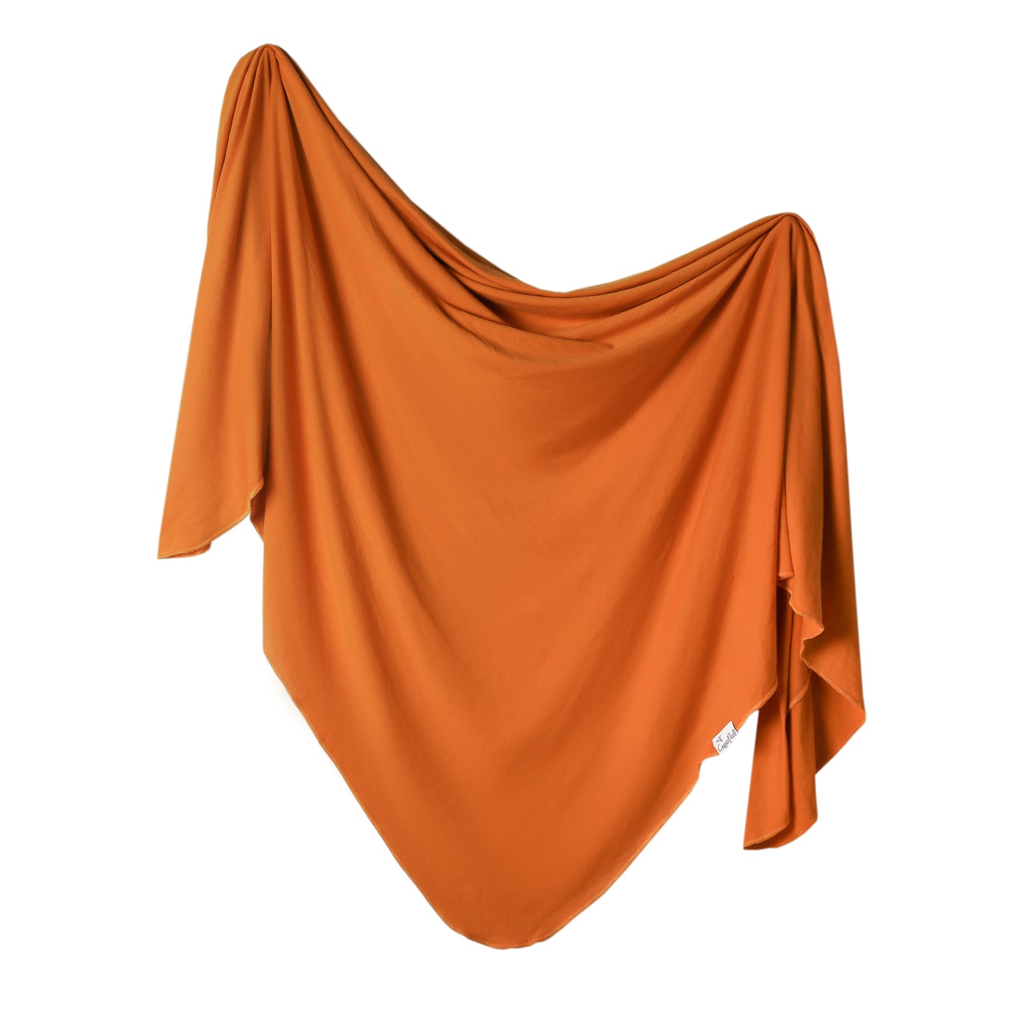 Copper Pearl Knit Swaddle Blanket - Blaze