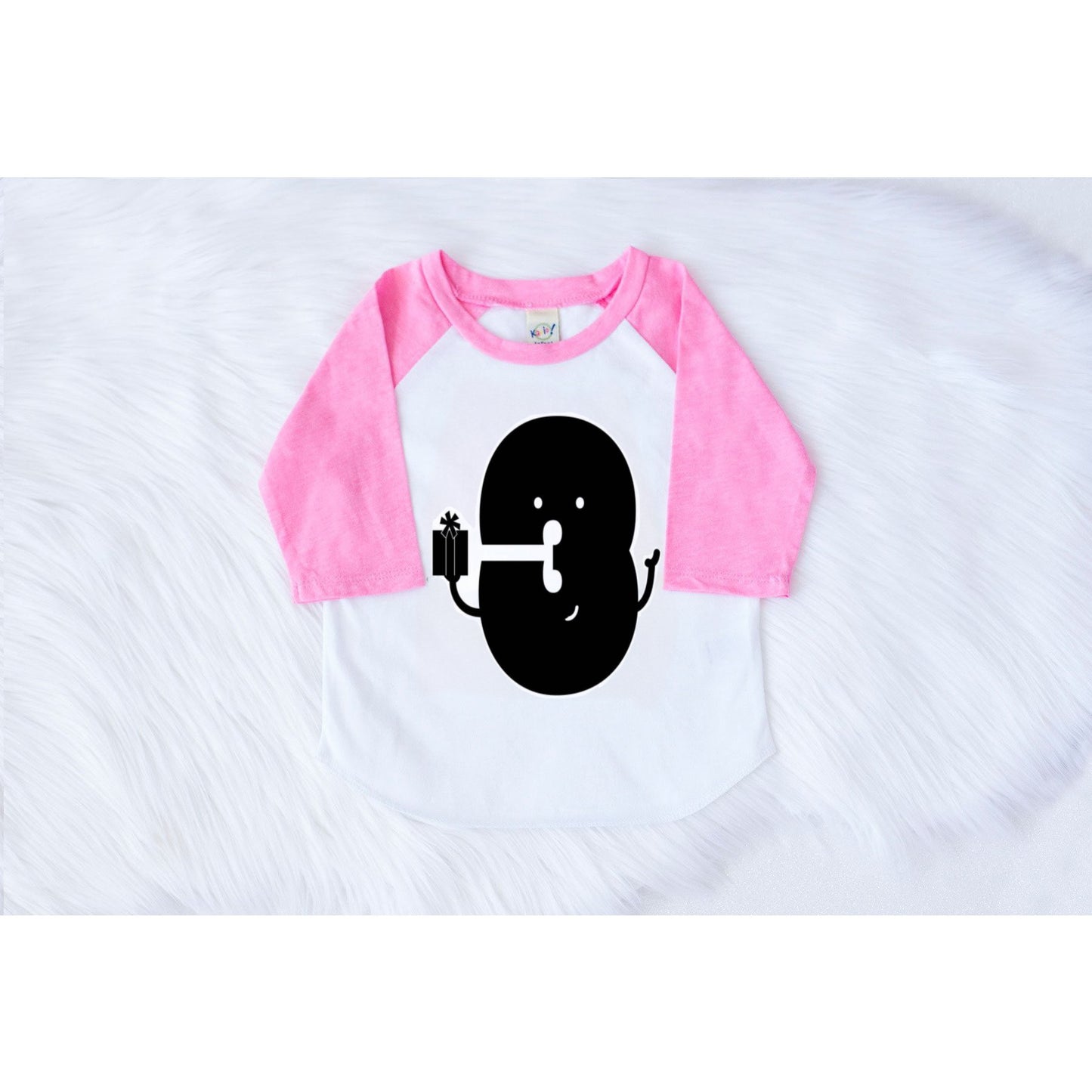 Mr. Three Birthday Shirt - Pink