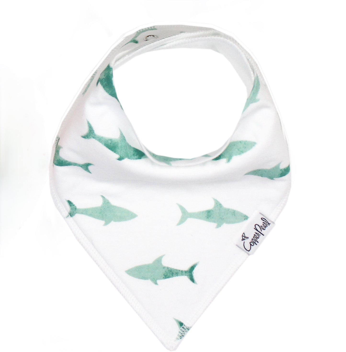 Copper Pearl Single Bandana Bibs - Pacific