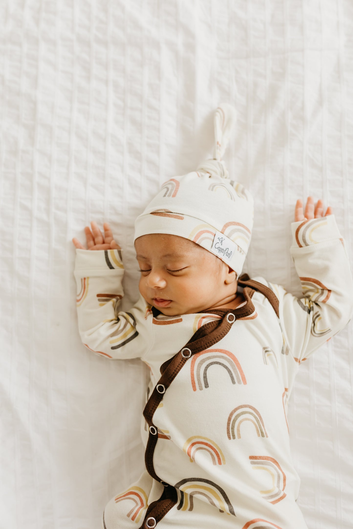 Copper Pearl Knotted Gown - Kona
