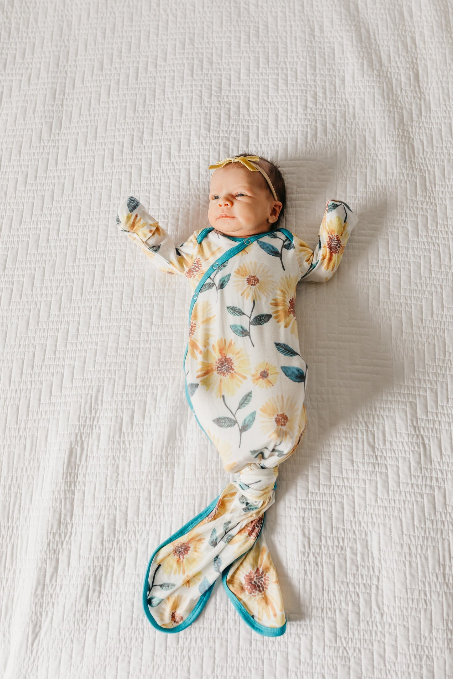 Copper Pearl Knotted Gown - Sunnie