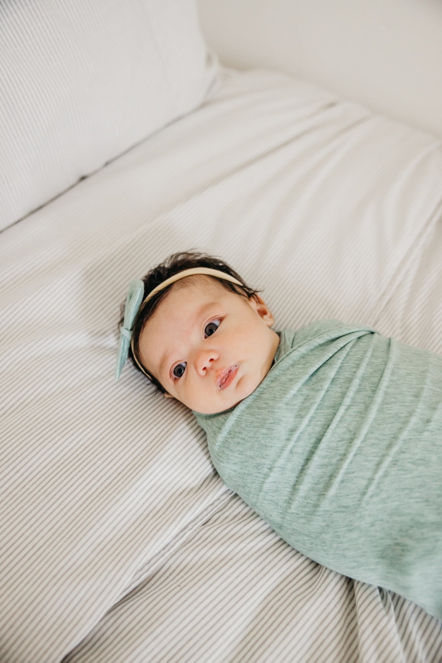 Copper Pearl Knit Swaddle Blanket - Emerson