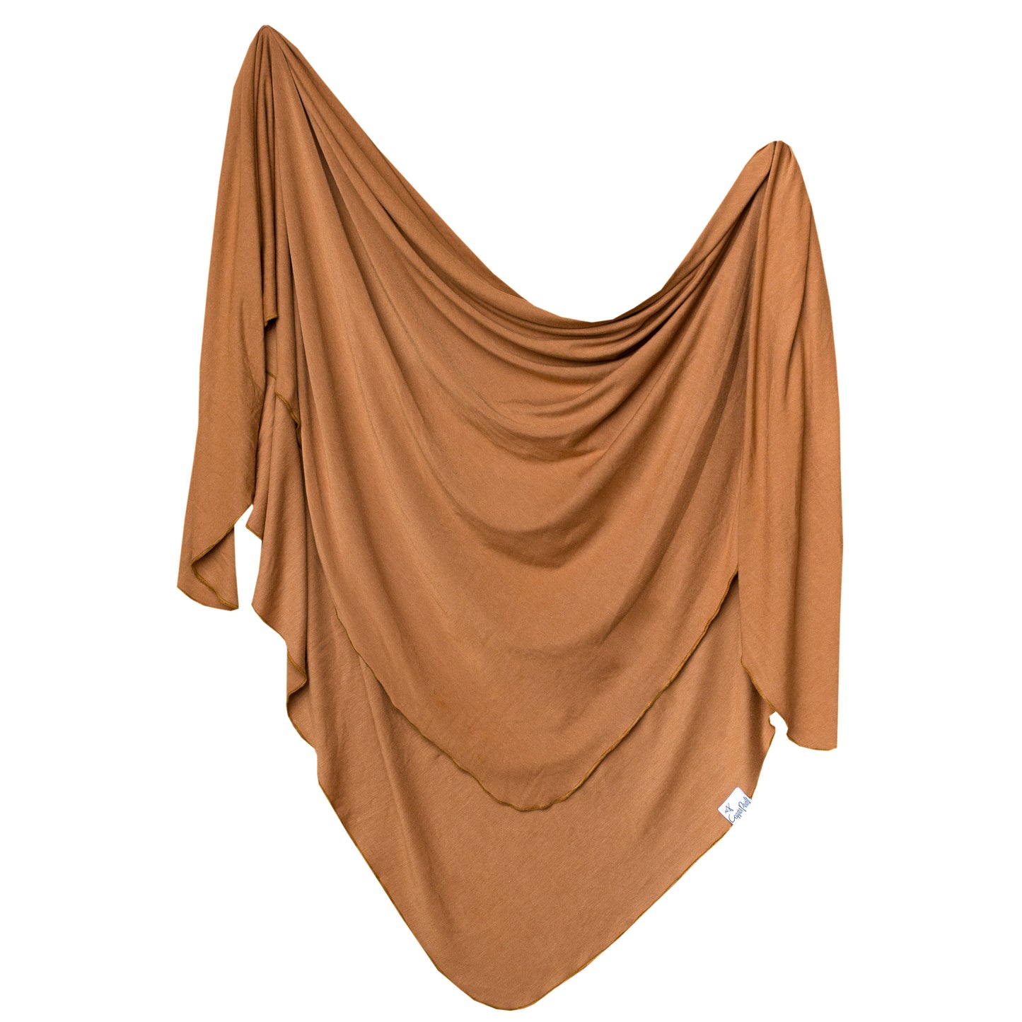 Knit Swaddle Blanket | Camel