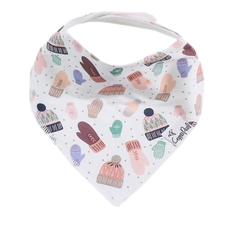 Copper Pearl Single Bandana Bibs - Cider