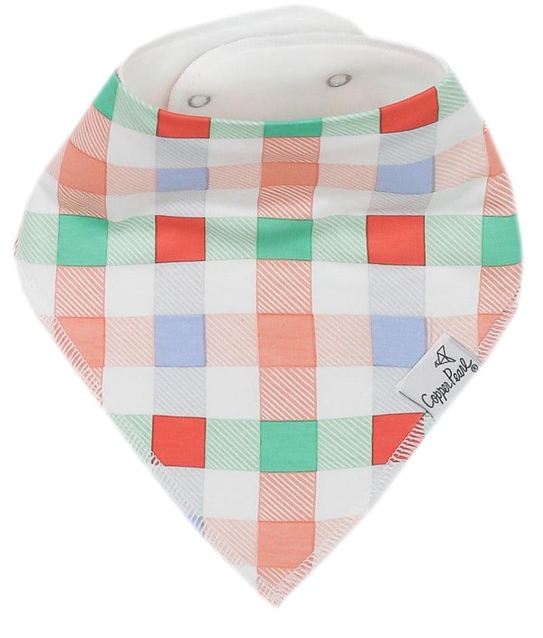Copper Pearl Single Bandana Bibs - Cindy