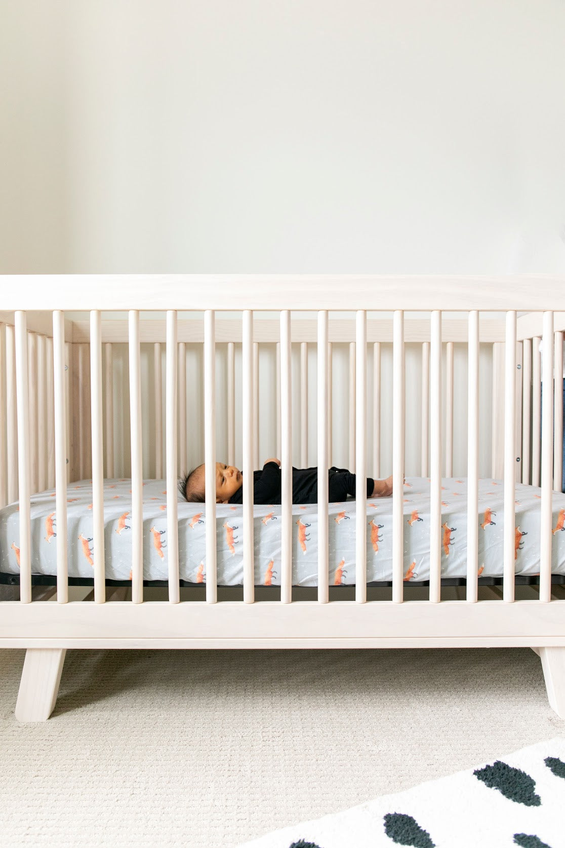 Copper Pearl Crib Sheet - Swift
