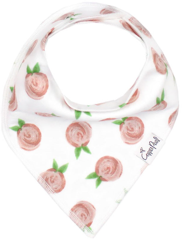 Copper Pearl Single Bandana Bibs - Rosie