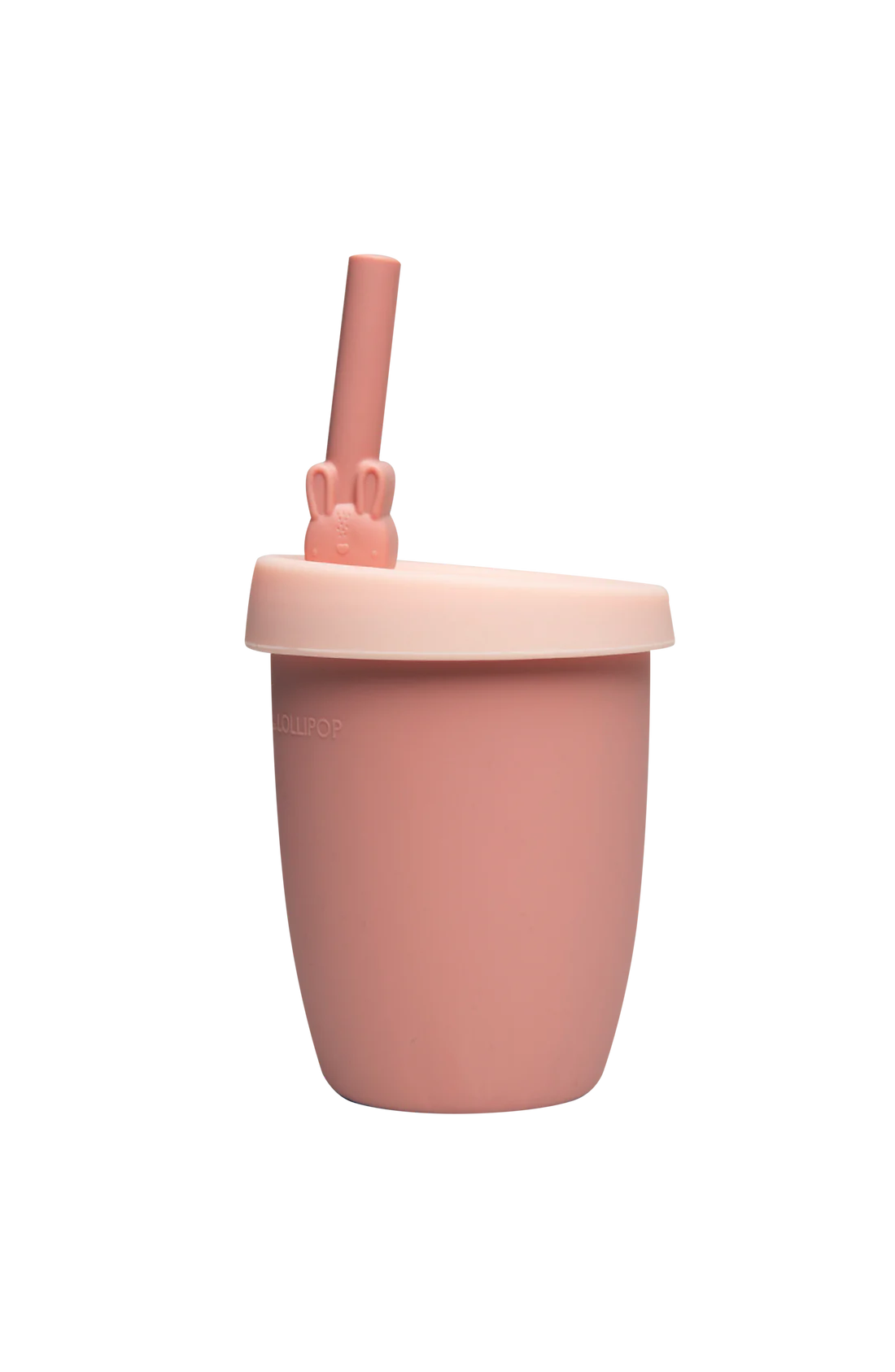 Bunny Silicone Cup with Straw - Loulou Lollipop