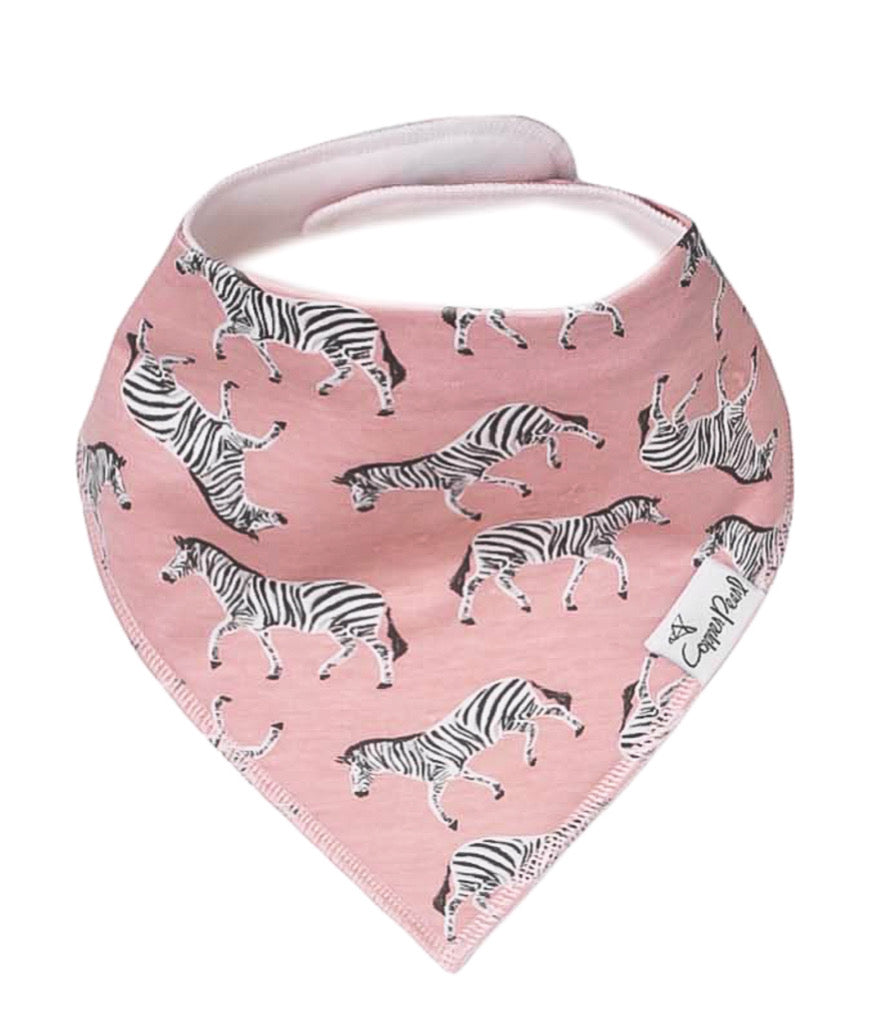 Copper Pearl Single Bandana Bibs - Zella