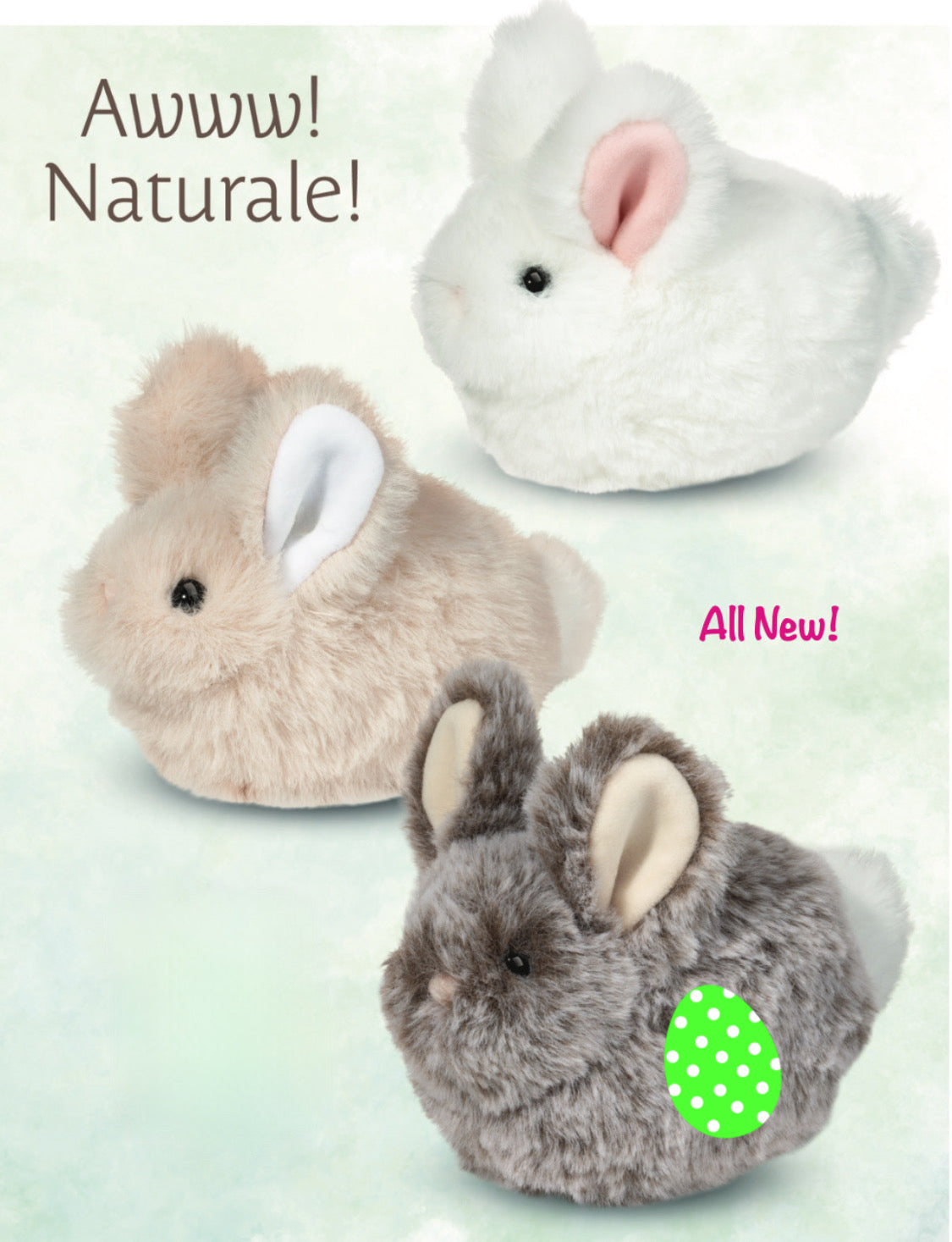 Natural Lil' Bitty Bunnies