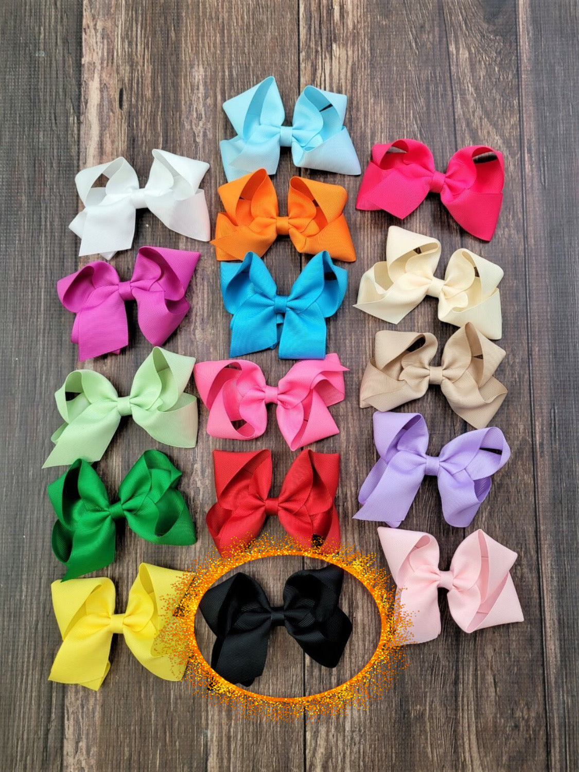 Solid Looped Knot Boutique Hair Bow