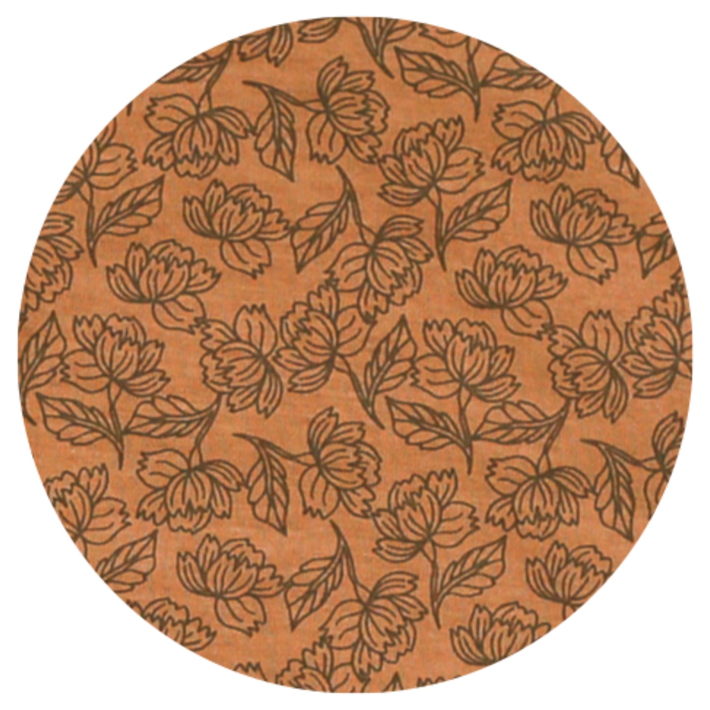 Copper Pearl Single Burp Cloth - Eden