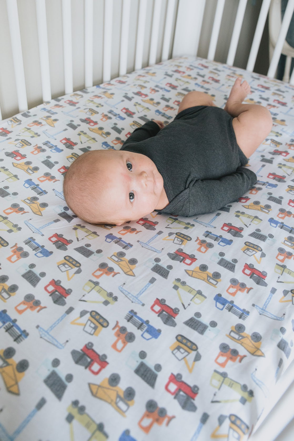 Copper Pearl Crib Sheet - Diesel