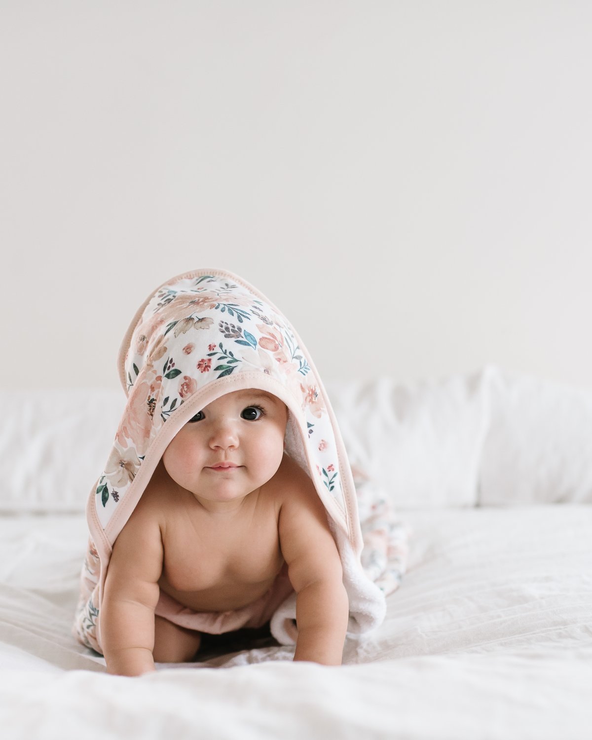 Copper Pearl Premium Knit Hooded Towel - Autumn