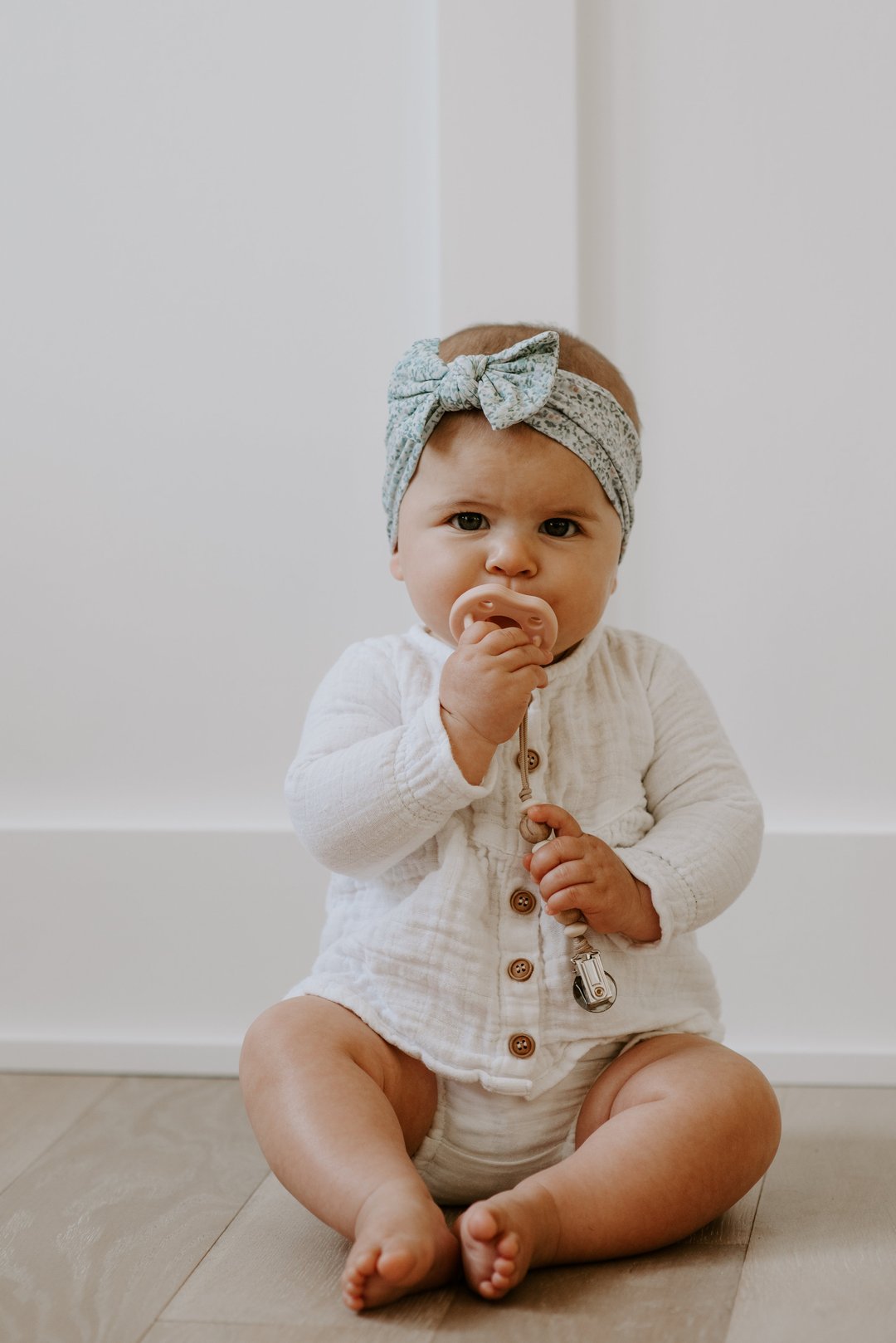 D|G Classic Pacifier Natural - Flamingo