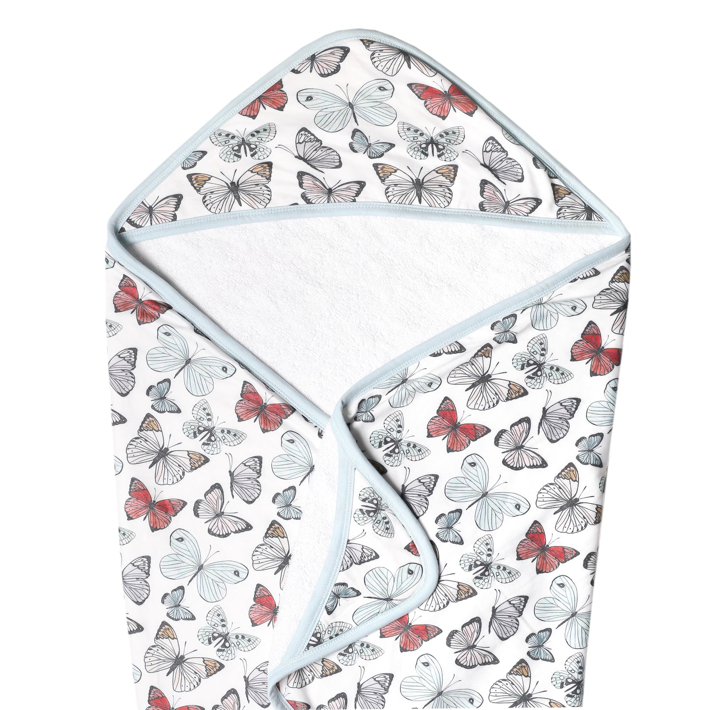 Copper Pearl Premium Knit Hooded Towel - Dot