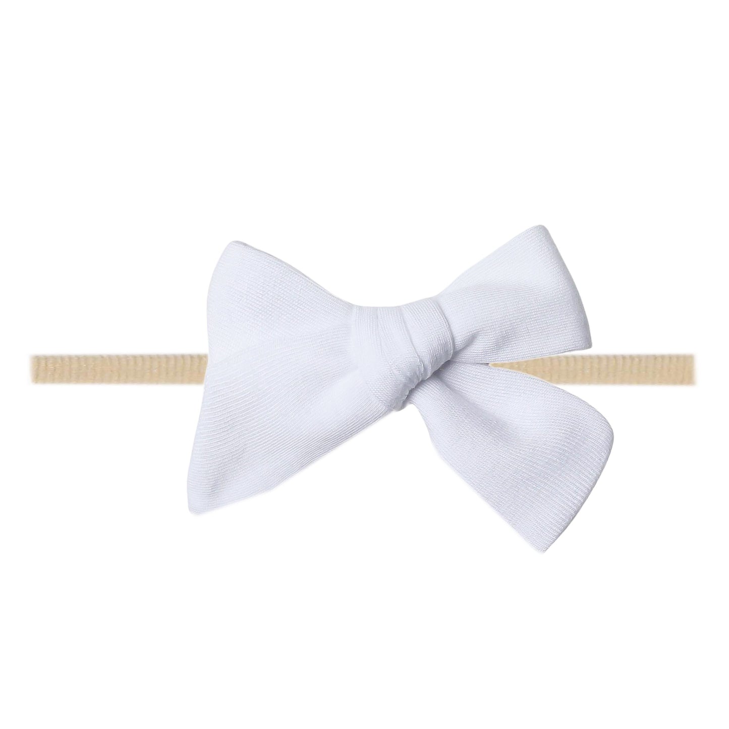 Copper Pearl Classic Nylon Bow - Dove