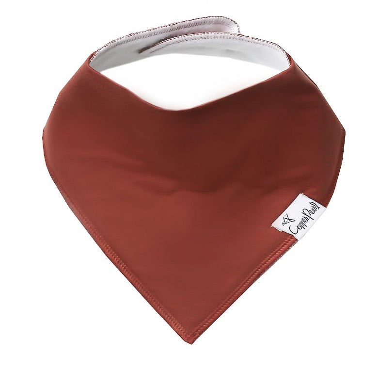 Copper Pearl Single Bandana Bibs - Dune
