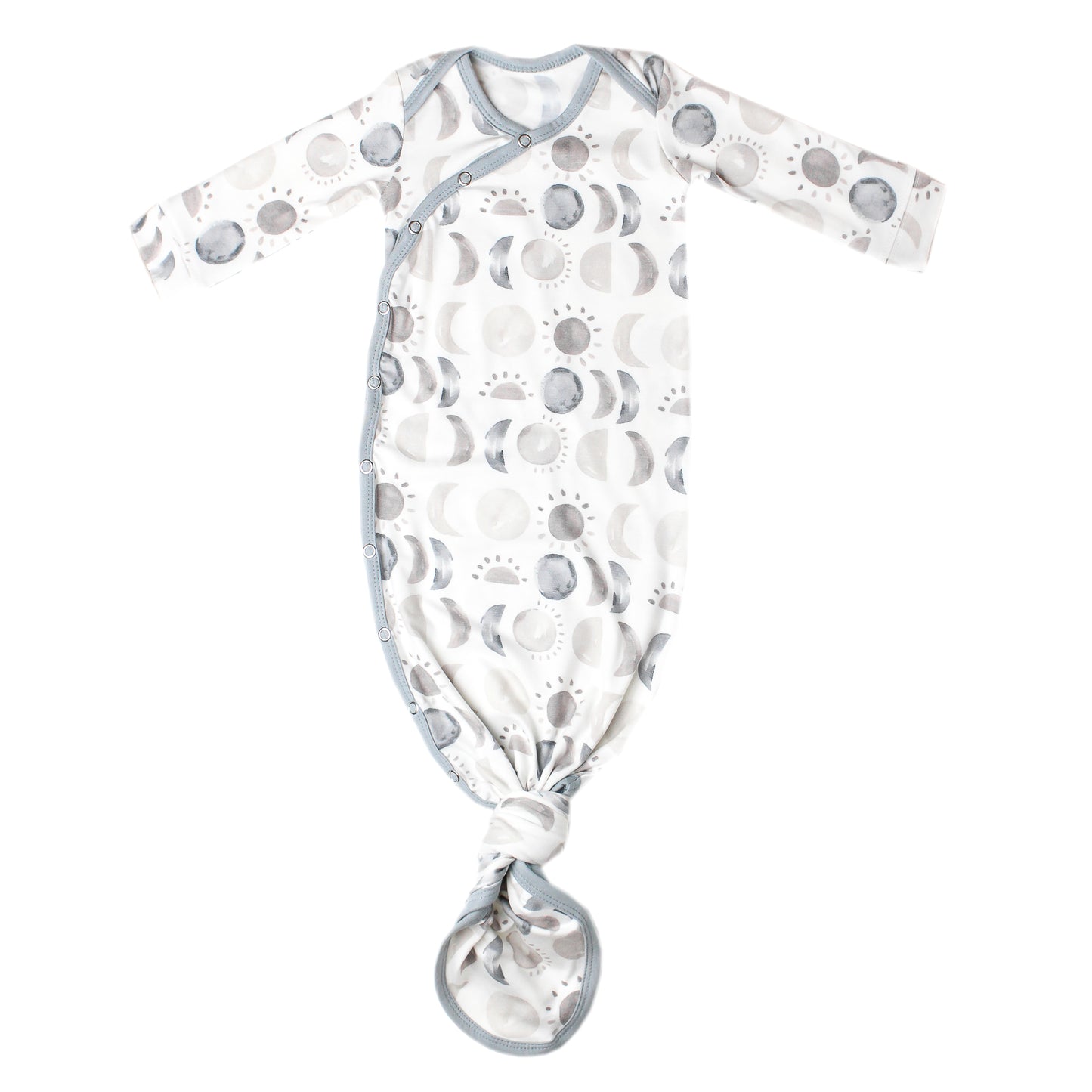 Copper Pearl Knotted Gown - Eclipse