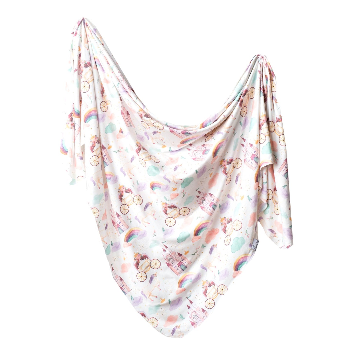 Copper Pearl Knit Swaddle Blanket - Enchanted