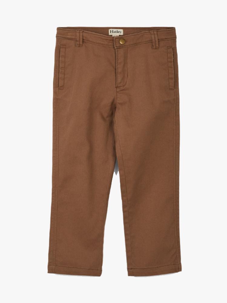 Hatley Tan Baby Khakis