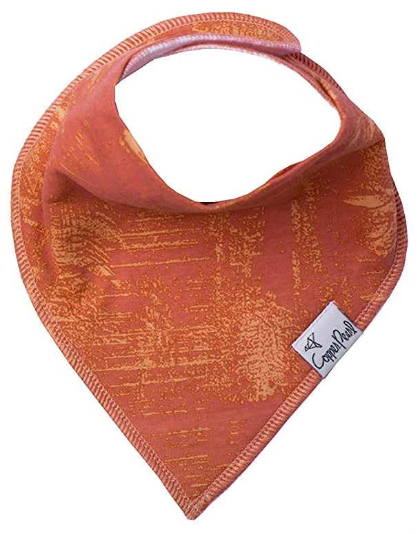 Copper Pearl Single Bandana Bibs - Bison