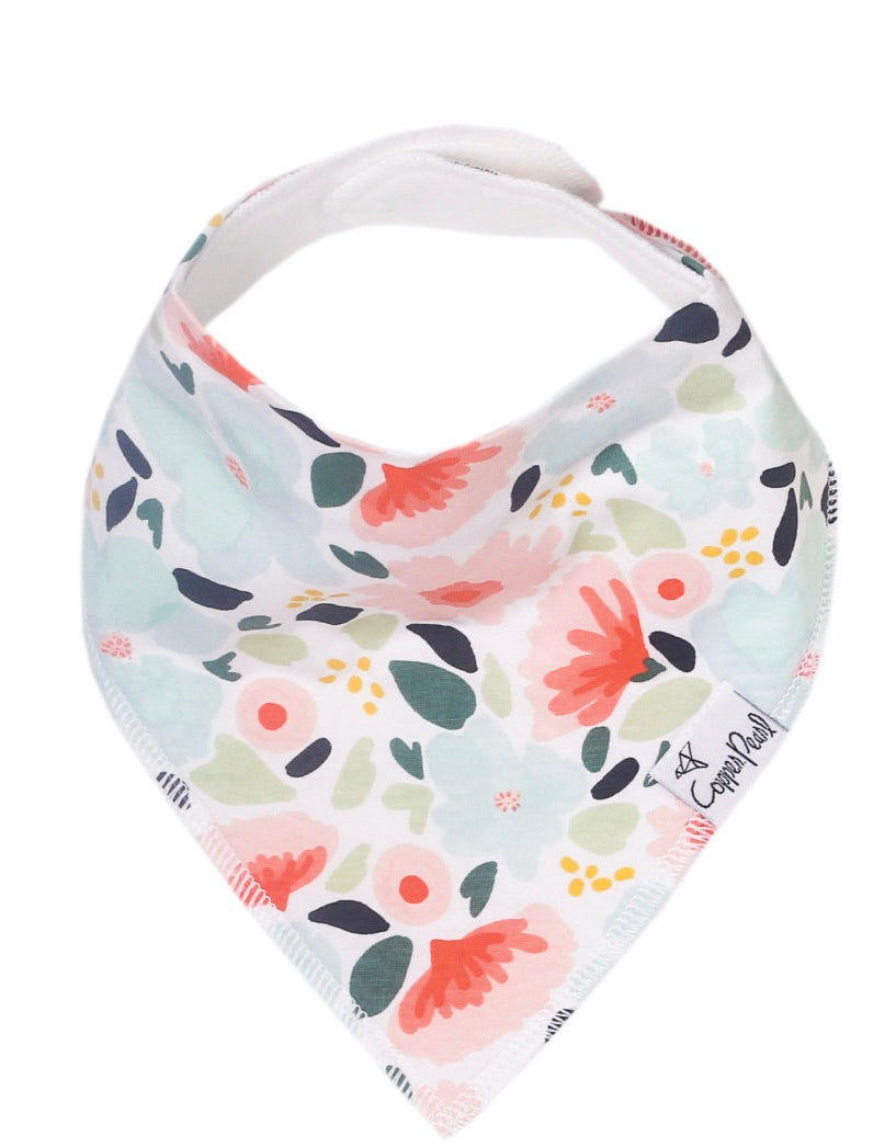 Copper Pearl Single Bandana Bibs - Leilani