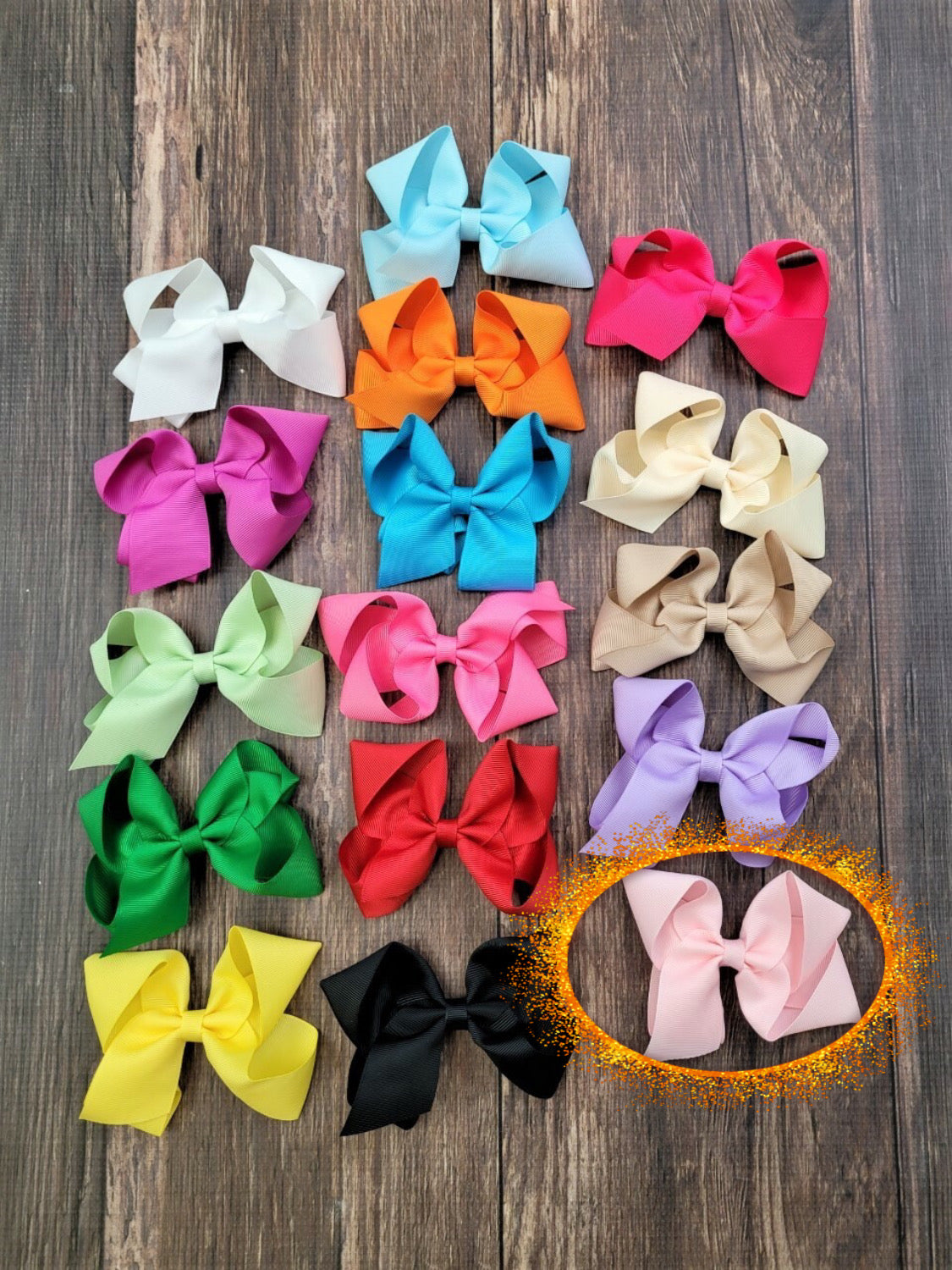 Solid Looped Knot Boutique Hair Bow