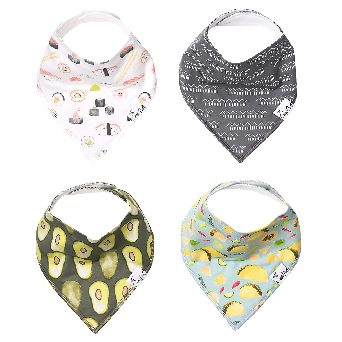 Copper Pearl Single Bandana Bibs - Baja