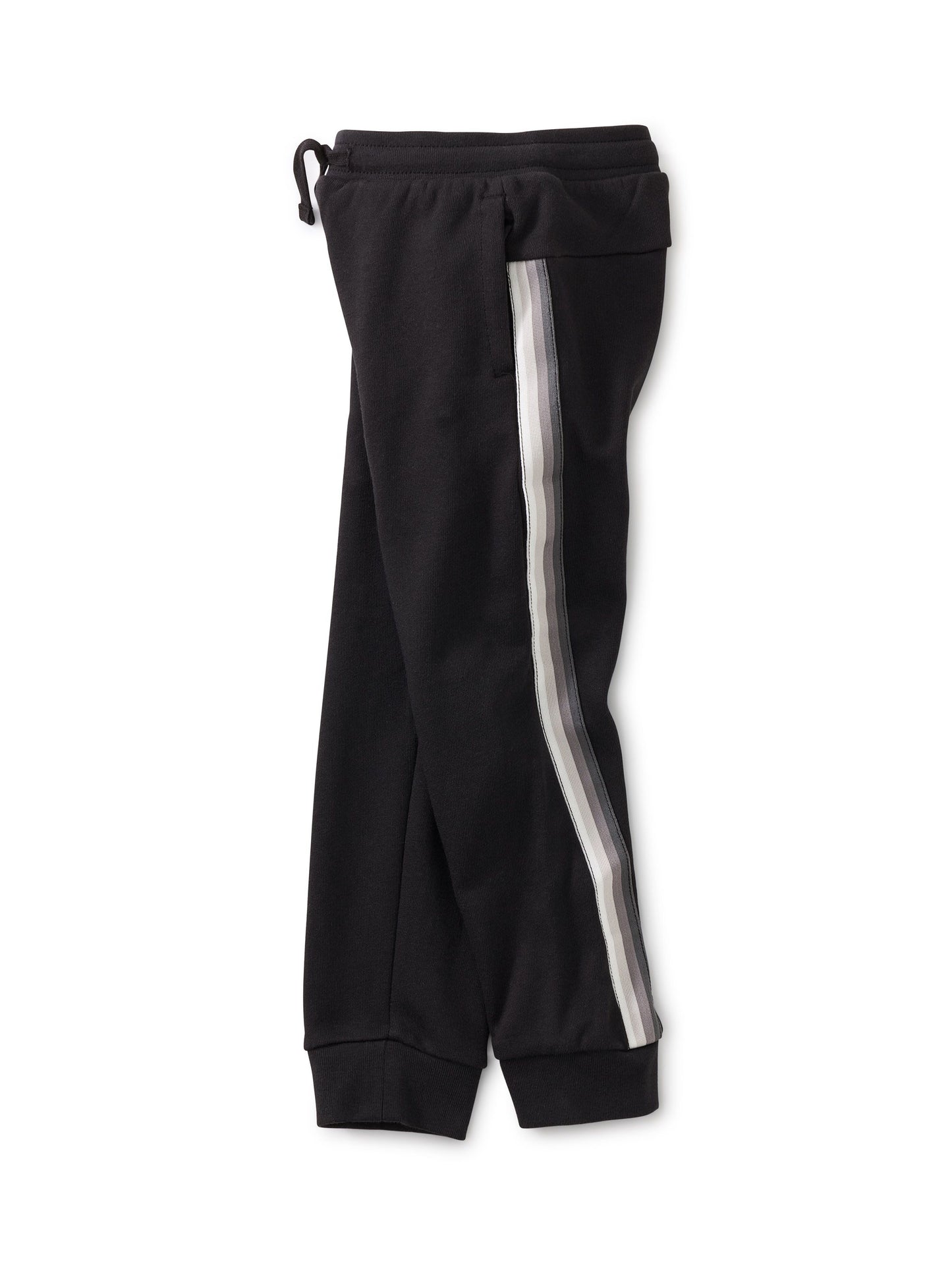 Stripe-Out Jogger - Jet Black