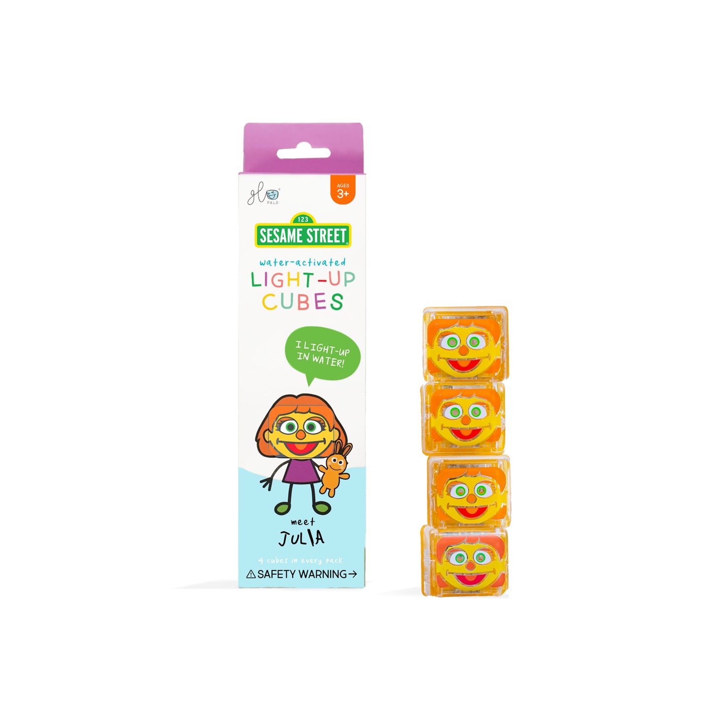 Julia Light-Up Cubes 4pk